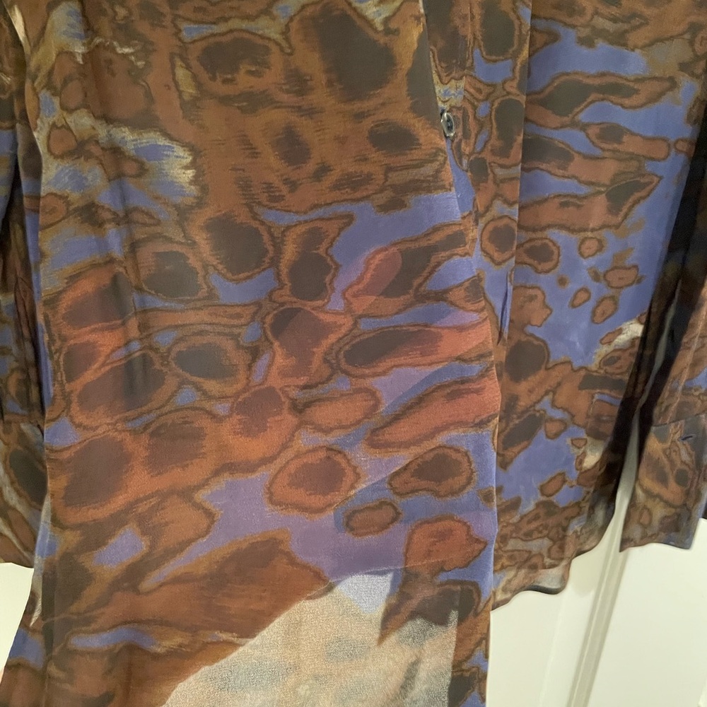 Massimo Dutti matte tie die shirt - Picture 4 of 7